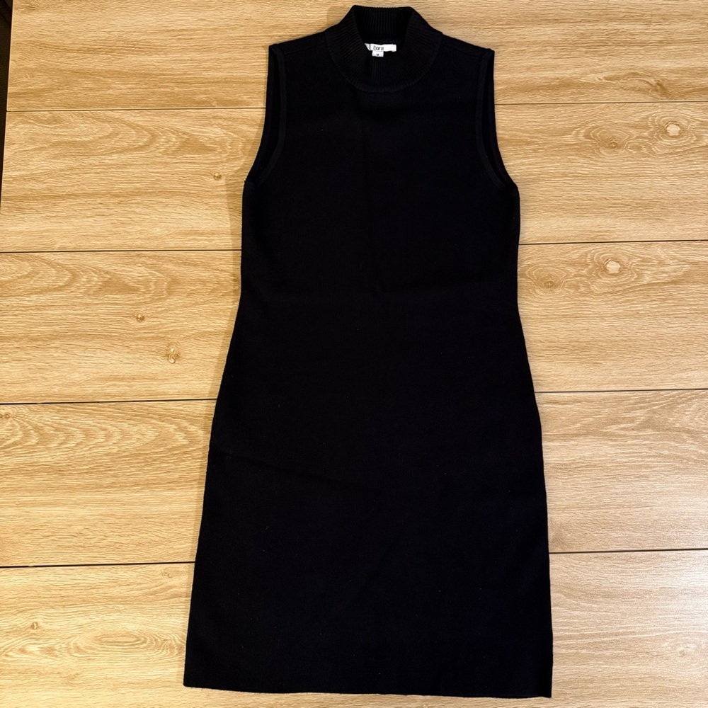 Bar III Elegant Black Midi Dress